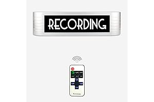 Personalized Recording Studio Sign Light