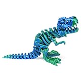 Jouet 3D : squelette de tyrannosaure Rex imprimé en 3D présente un aspect réaliste avec des détails exquis. Chaque articulation du modèle peut être déplacée de manière flexible, permettant une variété de poses dynamiques améliorant à la fois son attrait visuel sa jouabilité.