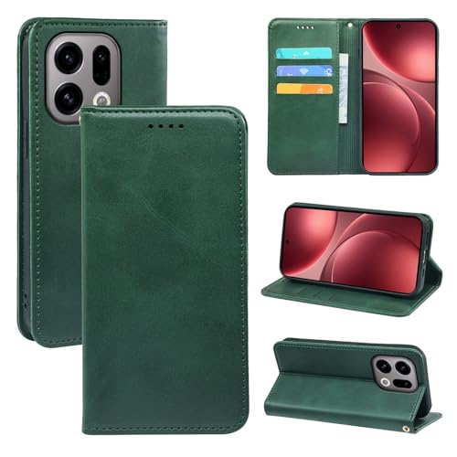 �ɓK�p����OPPO Find X9 �P�[�X �蒠�^ ����񂵂傭 ����PU�������U�[ TPU�C���i�[�V�F�� �J�[�h���[ �l�C �X�g���b�v�z�[���t�� �X�^���h�@�\ �}�O�l�b�g�� ��G�肪�ǂ� �ϏՌ� �ϖ��C �S�ʕی� (�O���[��)