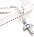 Produktbild MNMXW 1 Stück New Anime Fairy Tail   Toys Grau Fullbuster   Kreuz Halskette Anhänger Sammlerstück Cartoon Spielzeug für Kinder Geschenk