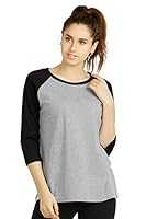 Algopix Similar Product 14 - Cottonbell Womens Baseball Quarter