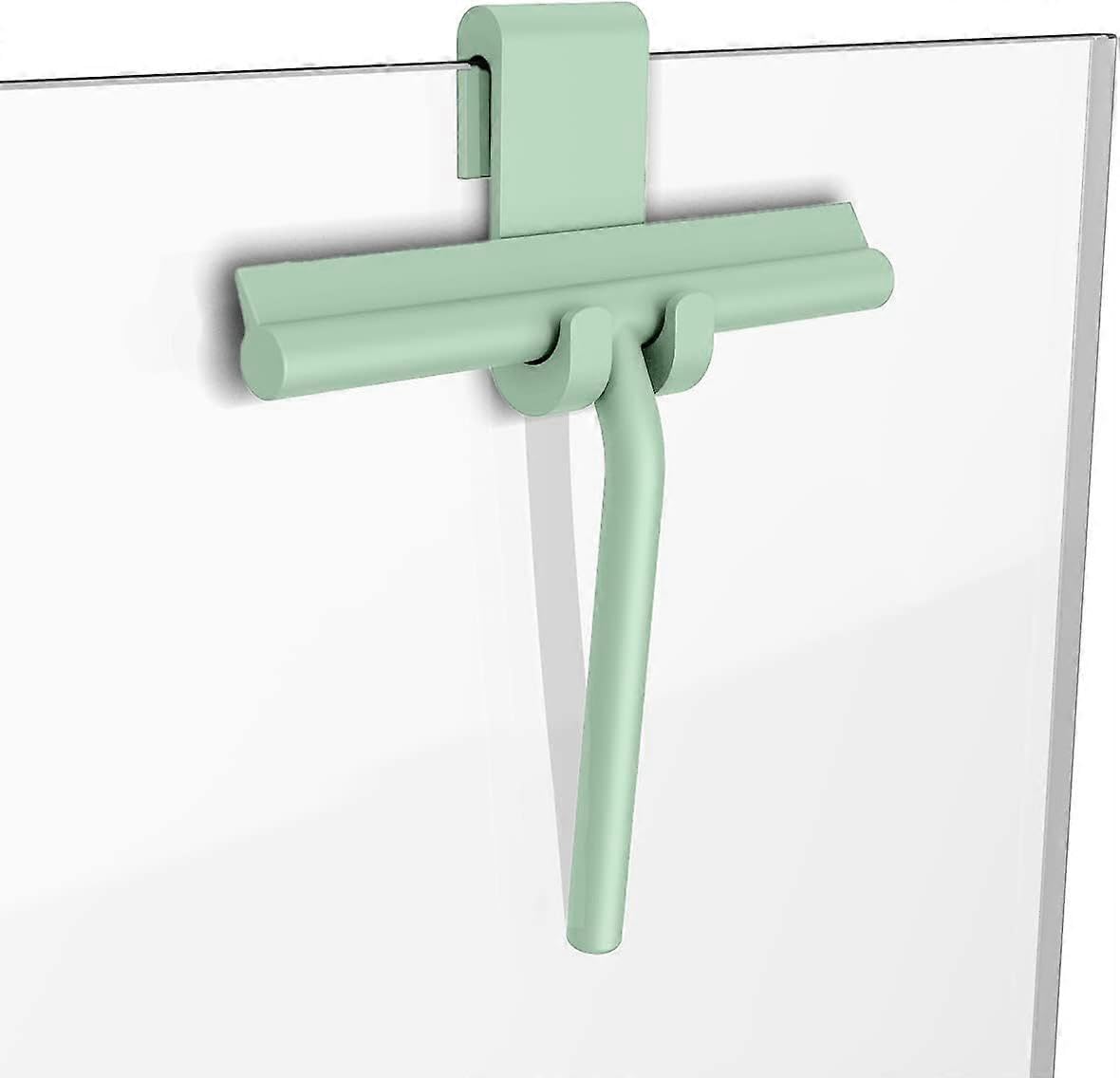 JOYHAPPST Dww Shower Wiper with Hanging Hook (Green) Extractor - Wiper - Extractor Non-Slip Wiper