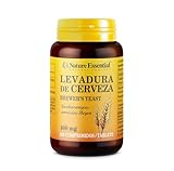 Nature Essential | Levadura de Cerveza 400 mg | 250 Comprimidos | Proteínas y Vitamina B | Cuidado de Uñas, Piel y Cabello