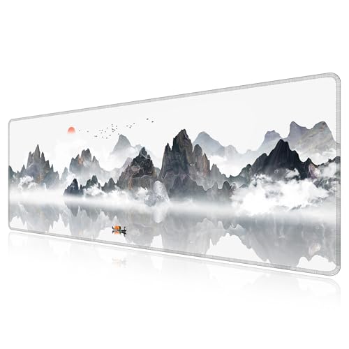 Tapis de souris XXL LL-COEUR 1400x500mm grand format pour bureau gaming