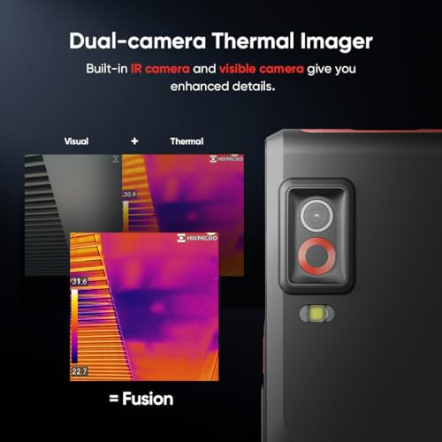 HIKMICRO E03 Pocket-size Compact Thermal Imaging Camera with Visual Camera, 96 x 96 IR Resolution, Powered by SuperIR - Image 3