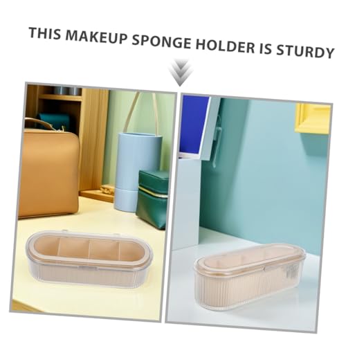 Étuis transparents pour pinceaux de maquillage protégeant de la poussière - 3