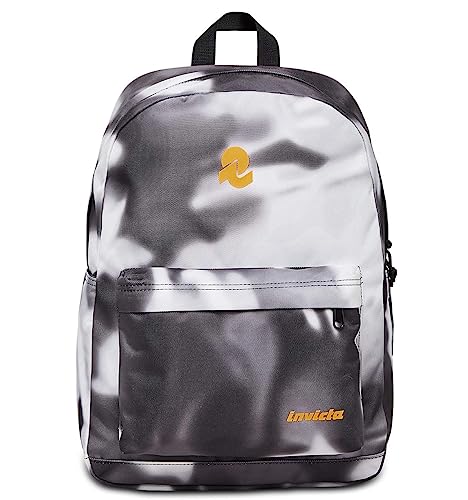 Sac à dos Invicta Carlson moderne Shade Black avec compartiment de rangement spacieux