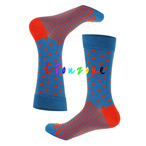 Chaussettes cadeau drôle d'équipage aux motifs colorés et originaux