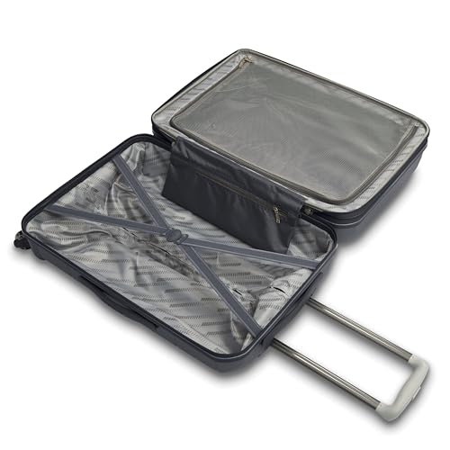 Image of American Tourister Stratum 2.0 Expandable Hardside Luggage with Spinner Wheels, Charcoal, 3-Piece Set (20 /24 /28)