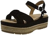 Ugg Damen Sandale Trisha in Schwarz Wildleder UK Größe 6 (EU-Größe 39)