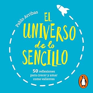Diseño de la portada del título El universo de lo sencillo