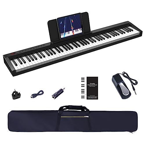 Piano numérique 88 touches portable pour jouer de la musique au salon