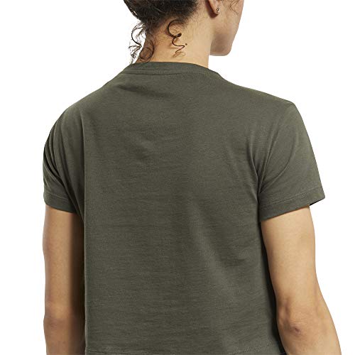 Reebok Crossfit Fittest On Earth T-Shirt, Poplar Green, XS