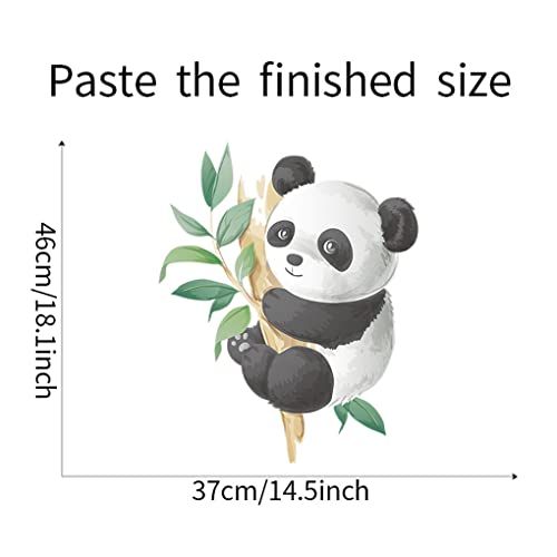 Vinilo decorativo BooDecal Panda 14.5 x 18.1 in miniatura 5