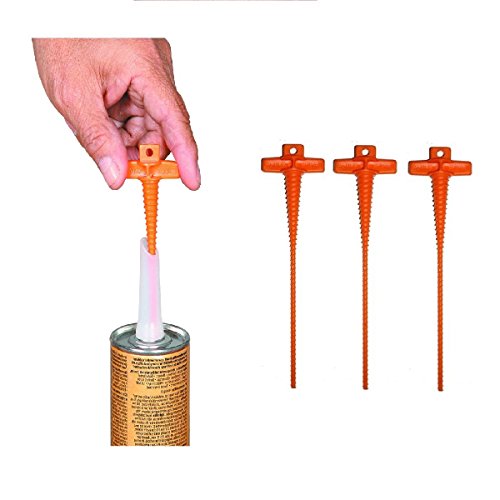 Set de 3 tapones para sellar masilla y silicona miniatura 1