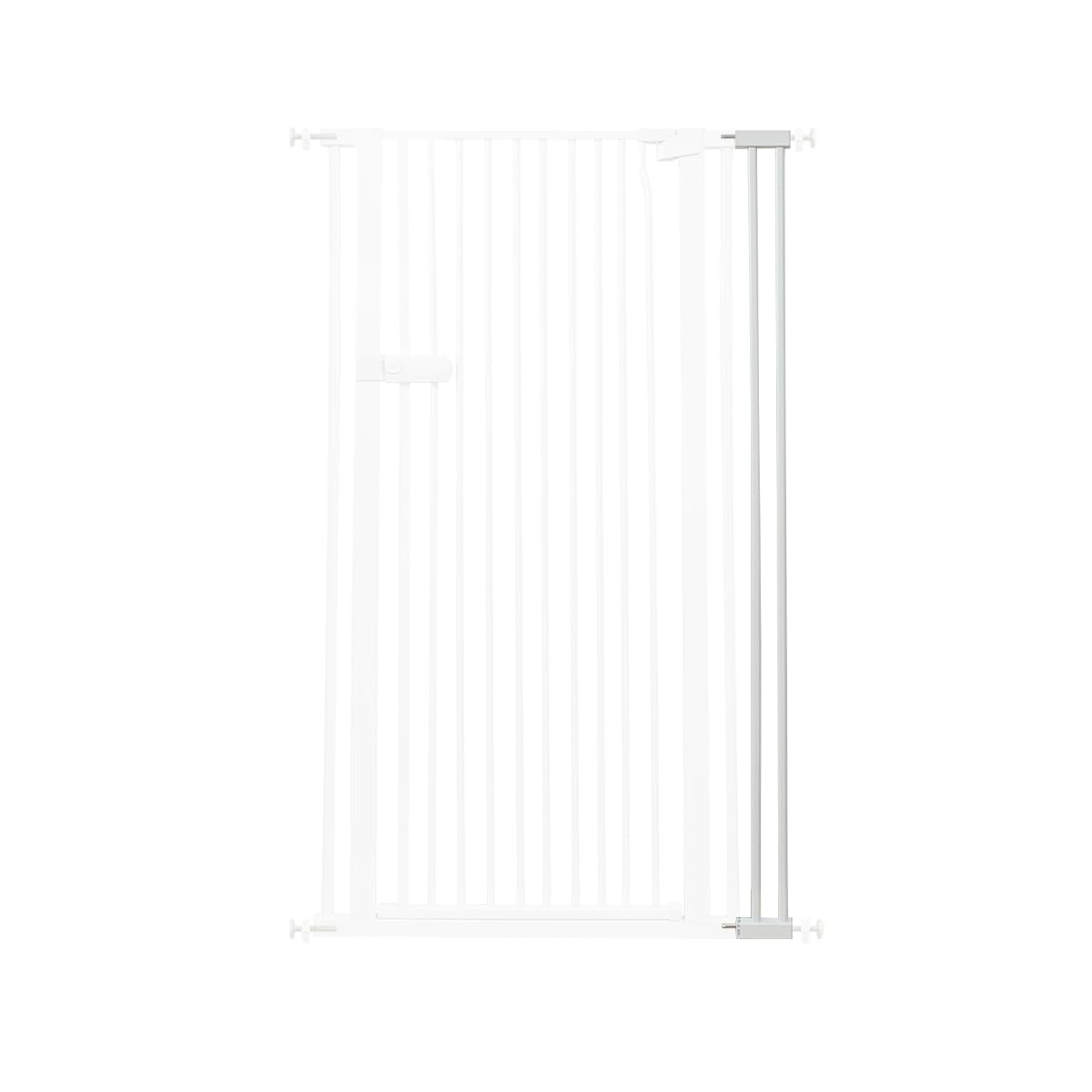 Photo 1 of Lumizone Pet Gate Extension Kit 55.12" H, 4.13" W, White