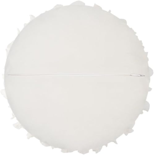 Miniatura 2 de Almohadas decorativas de flores 3D con insertos incluidos, cojín redondo estético hecho a mano para sofá, cama, decoración del hogar, 14 pulgadas,