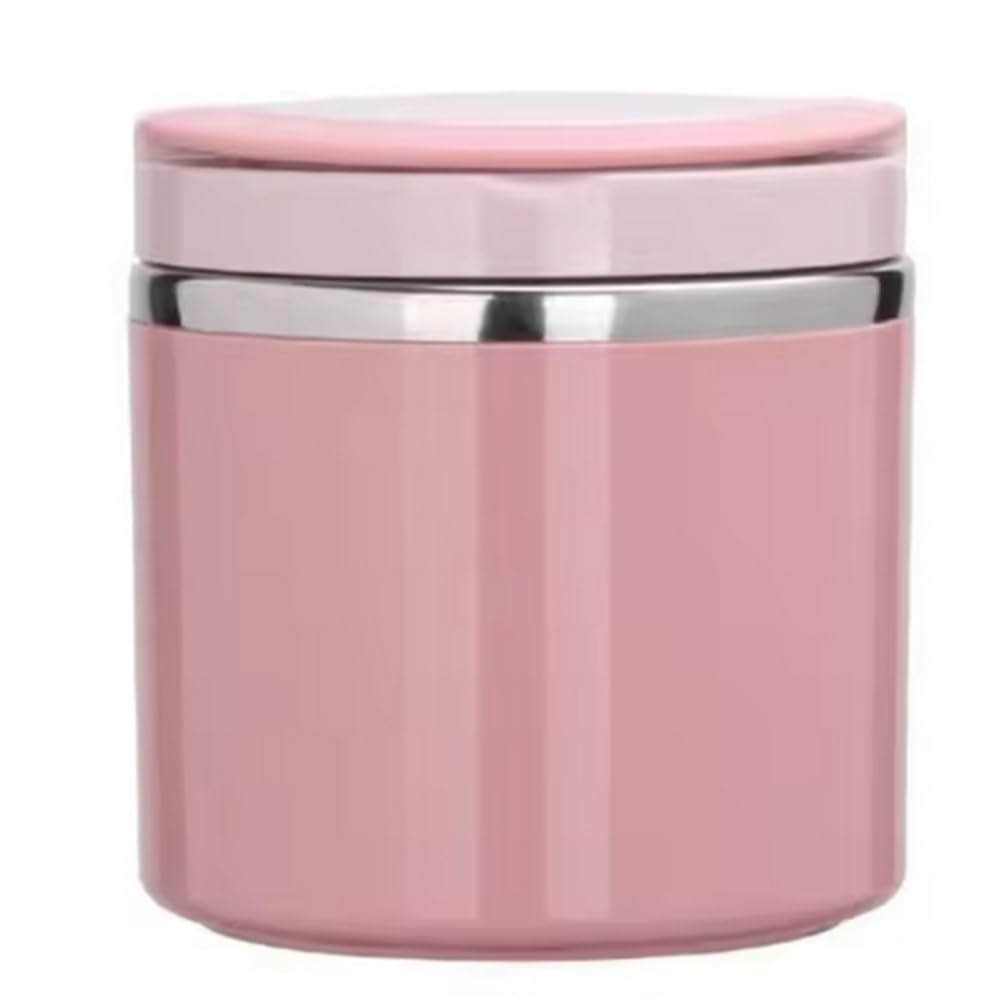 Recipiente térmico para comida de acero inoxidable con aislamiento de 1000 ml