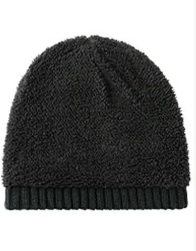 Set de gorro bufanda guantes de invierno unisex rosa punto con orejeras 5