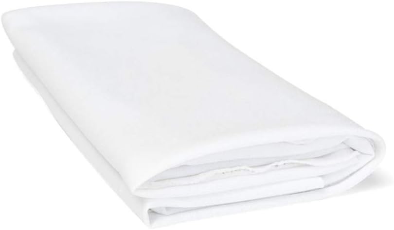 Flushbay Speaker Grill Cloth Speaker Fabric Protective Dustproof Mesh Cloth Stereo Fabric for Audio Amplifier Speaker Repair 50x160cm/19.7’’x63’’ (White)