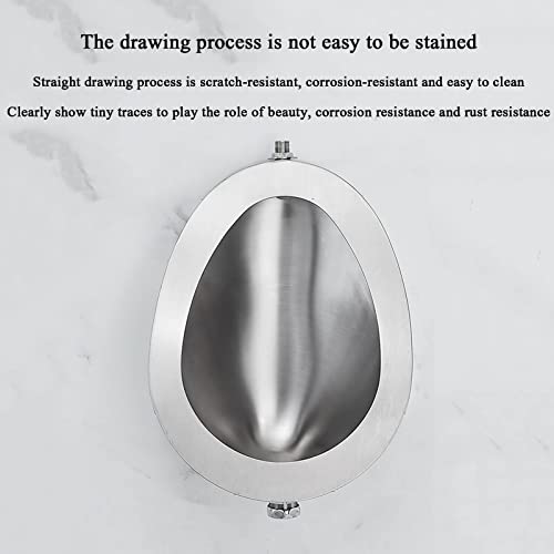 Bagni Moderni WC a parete, scarico a parete, WC in Acciaio INOX 304/WC commerciale per bagno, sanitari maschili, sensore intelligente manuale/pedale/automatico, scarico a miniatura 5