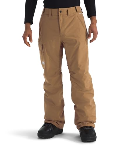 THE NORTH FACE Men's Freedom Insulated Pant | Waterproof Snow Pants, Gaiters, Adjustable Waist, Zip Pockets