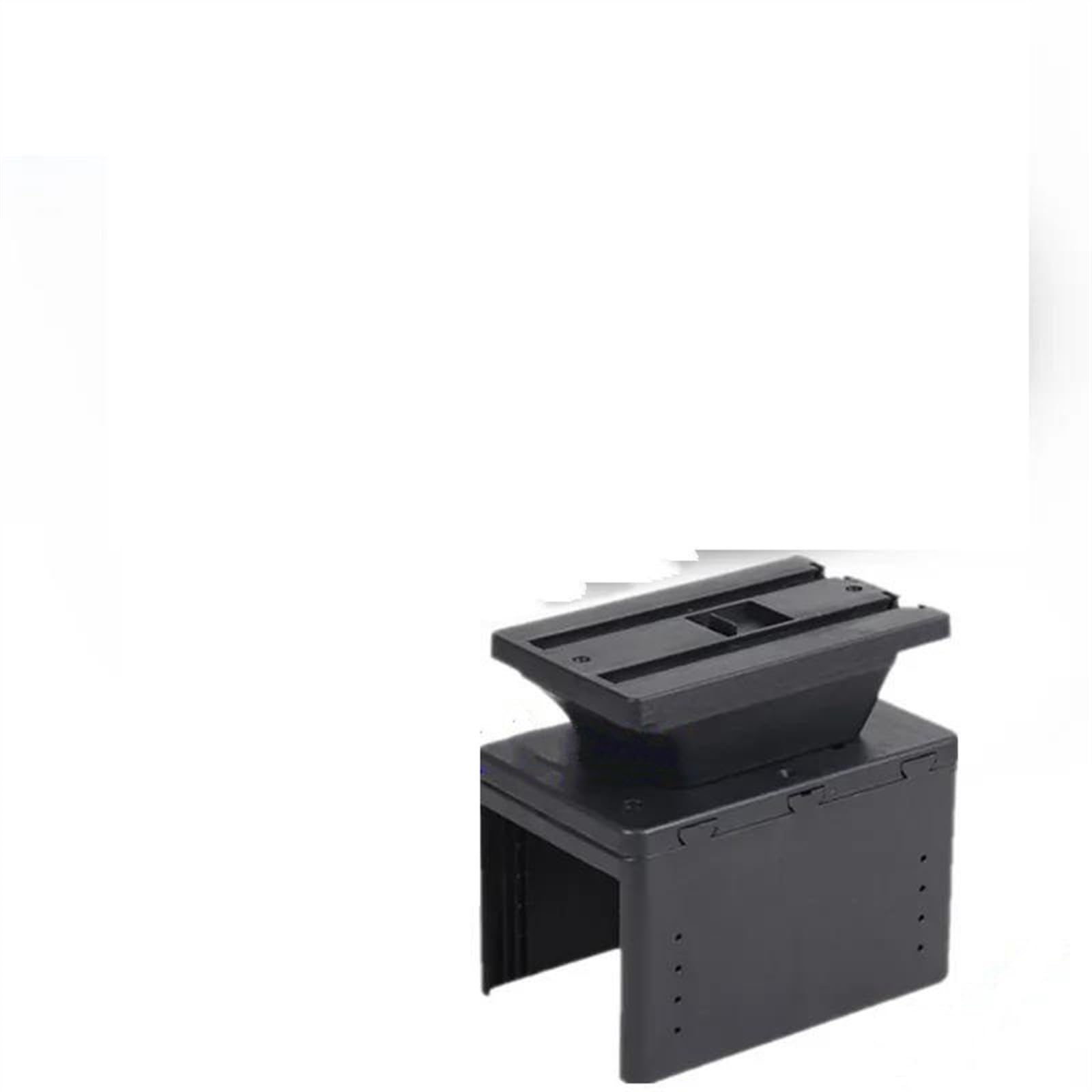 NMJLQW Storage Rack Car Interior Accessories Center Console Storage Box Multifunctional Armrest Storage Box For Micra K14 2020-2023(Only black base)