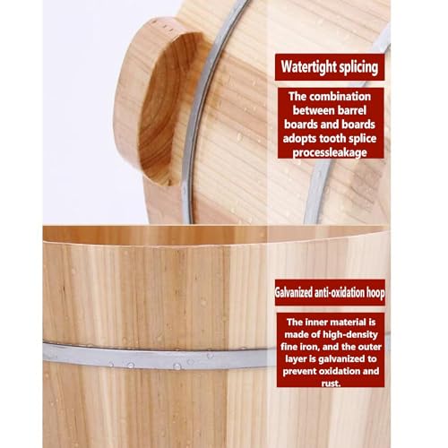 Spa de pies de madera, altura 21 cm miniatura 4