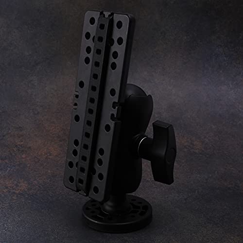 Yhjic 360 Degree Swivel Mount Marine Electronic Fish Finder Mount Base Fishfinder Gps Plate Rotating Boat Supporter #TOP6