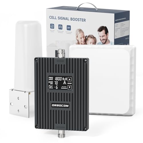 ORBOCOM Handy-Signalverstärker: Unterstützt Frequenzen 1, 3, 7, 8 und 20...