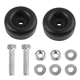 2PCS 2.5 Inch Trailer Door Bumper Rubber Stops,Trailer Ramp Door Rubber Bumpers for...