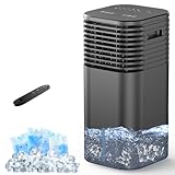 Windowless Portable Air Conditioner, 15H Timer & 120Β°Oscillation, 3-IN-1 Portable AC Unit with Remote, 2-Gal Tank, 3 Modes & 3 Speeds, Ultra-Quiet 24" Ventless Swamp Cooler for Room Home Office
