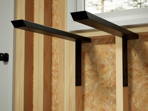 The Original™ Industrial Side Wall Free Hanging Shelf MLK - Direction: Right, Size: 10 in