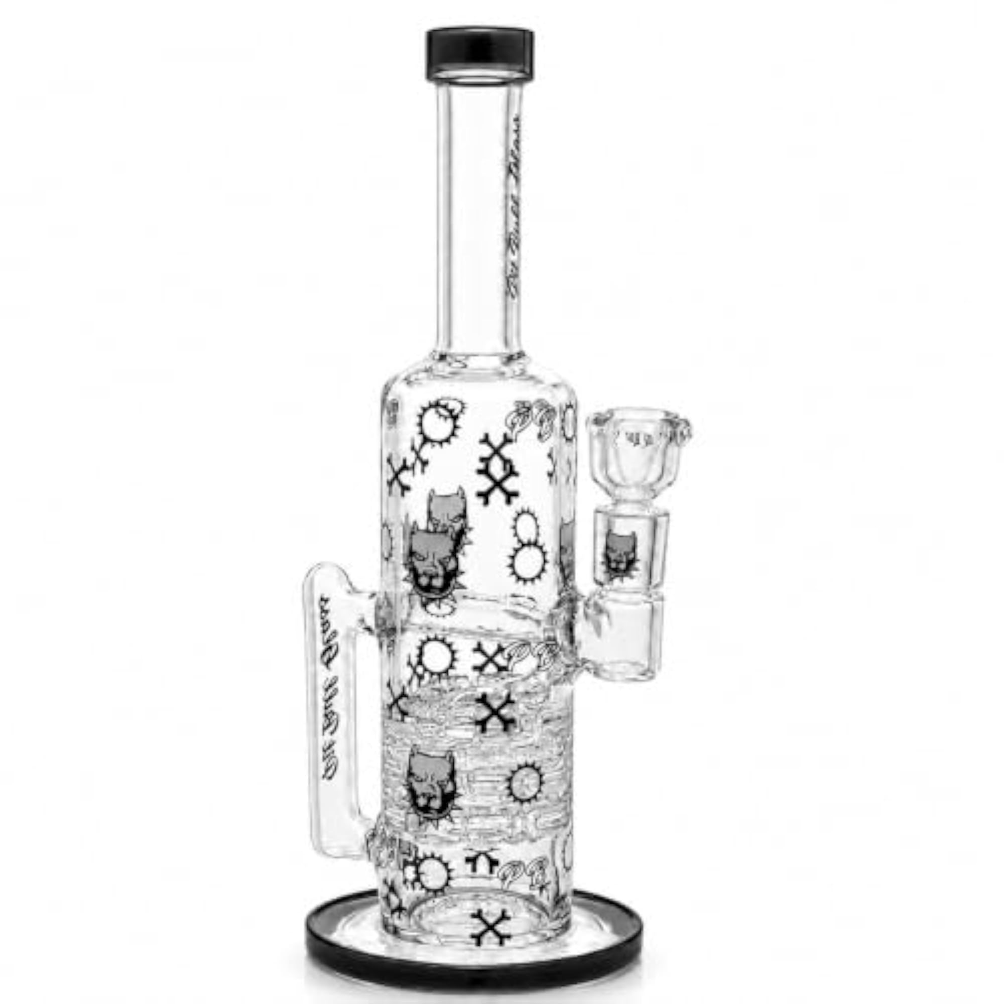 12 Inch Bong Hookah with Triple Shower Percolator