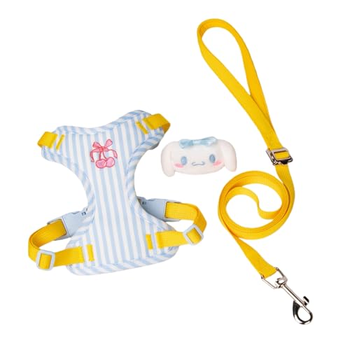 犬用ハーネス 可?い デコレ-ション 斜文ク-ルスフエルト 引き寄せ D 環 軽量 簡単着脱 おしゃれ 使いやすい チェック柄 人気 小型犬 中型犬 散歩 訓練 (ブルー,s)