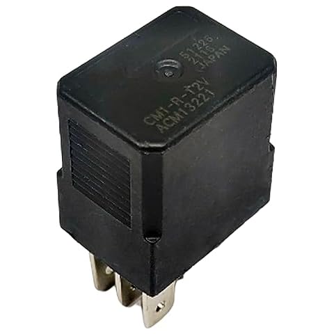 General Purpose Automotive Power Relay CM1-R-12V ACM13221 12VDC 35A 5 Pins Supersession 4133-S-DC12V-C-R-ZZ, Quick Connect Cover