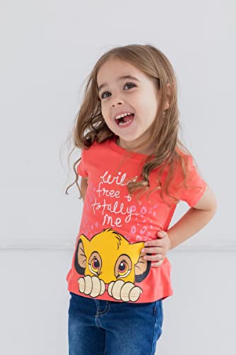 Image of Disney Girls' 2-Pack Short Sleeve T-Shirts for Baby & Kids