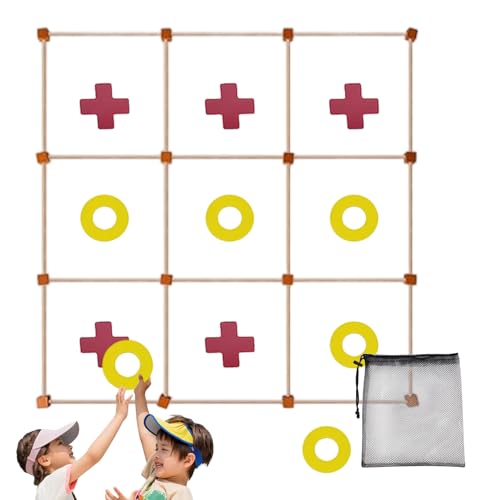 Yuemeuy Juego Gigante Exterior - para Jardín Y Césped | Juguete Educativo Niños Coordinación Mano para Exteriores Fiesta Familiar Campamento Cumpleaños Yuemeuy Juego Gigante Exterior - para Jardín Y Césped | Juguete Educativo Niños Coordinación Mano para Exteriores Fiesta Familiar Campamento Cumpleaños