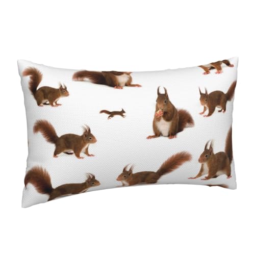 Housses de coussin écureuil lin | Rénovez votre canapé