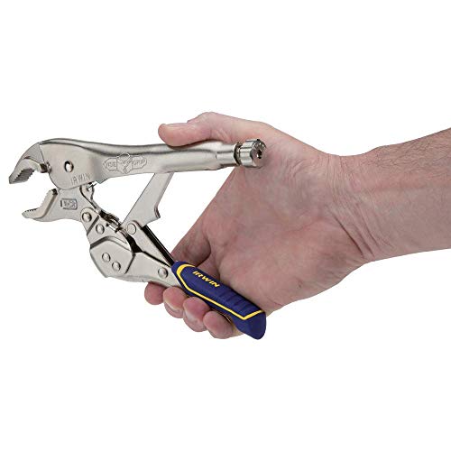 Irwin Vise-Grip Locking Pliers, 10-Inch Fast Release Curved Jaw (Irht82573) #TOP6