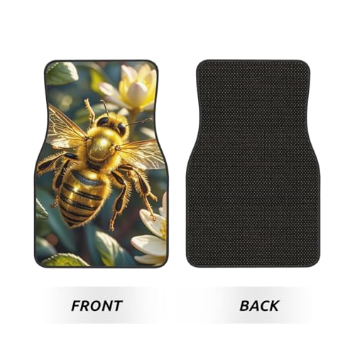 Alfombrillas de coche de cuatro piezas decorativas aptas para SUV y camionetas 5