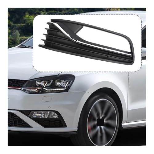Couverture de calandre phare antibrouillard haute finition pour Polo 6R avant