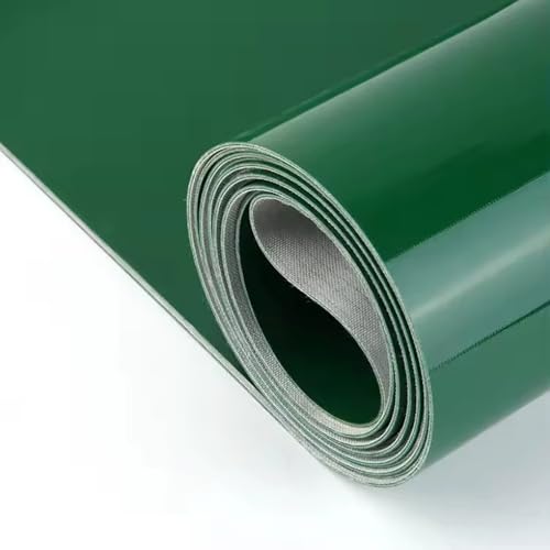 Bande transporteuse en PVC verte 3mm, courroie anti-glissement