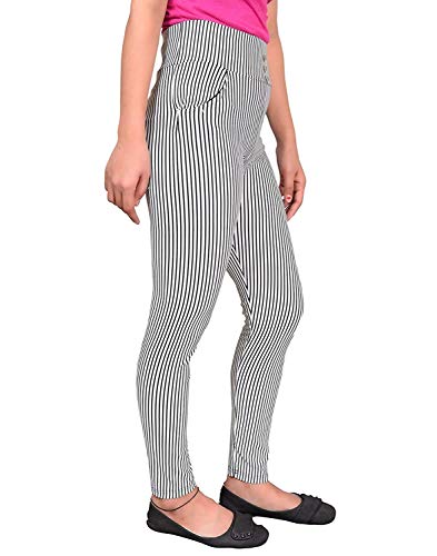 Image of Devil Women's and Girl's Spandex Striped Jegging