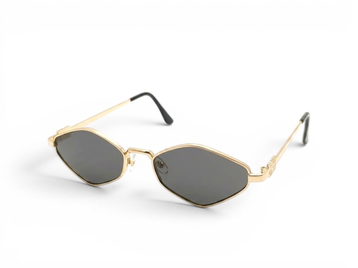 oku 1 Retro Hexagon Sunglasses for Men & Women | Stylish Vintage UV Protection Shades | Trendy Metal Frame Eyewear for Outdoor, Travel & Daily Fashion Use.-picture-23