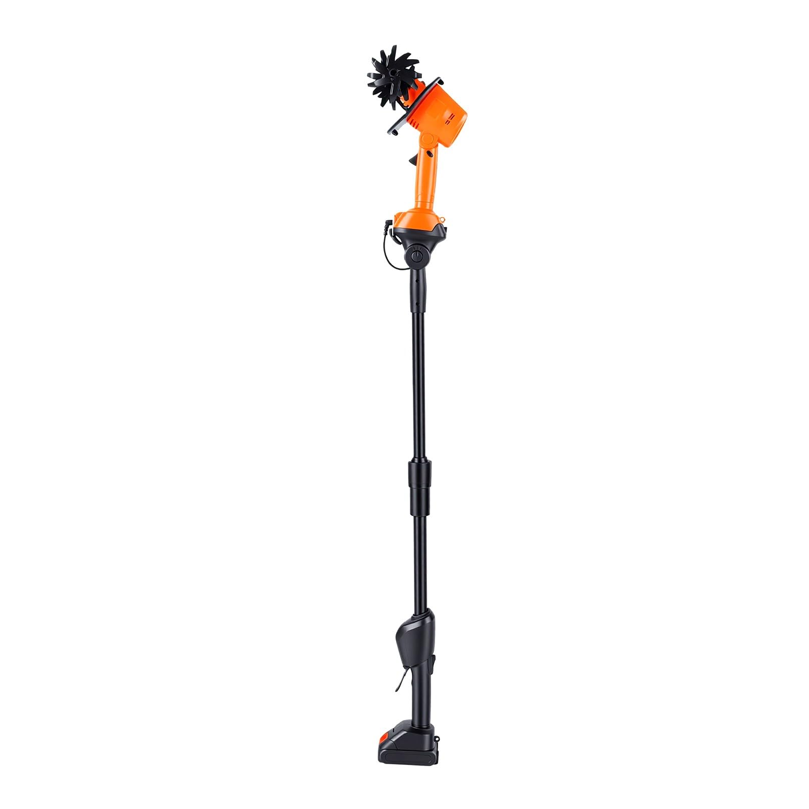 Motozappa Elettrica Compatta Zappa da Giardino Senza Fili Coltivatrice Portatile Mini Motozappa 235 Giri/min Batteria 8000 MAh 60 Minuti di Autonomia per Diserbo Lavorazio (Spina UE 100-240 V)