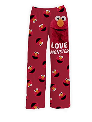 Image of BRIEF INSANITY Sesame Street Character Pajama Pants for Men & Women - Soft Loose-Fit Lounge Bottoms with Side Pockets