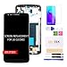 SRJTEK Screen Replacement for LG G2 LCD VS980 LS980 Screen D800 D801 D803 LCD Display Touch Screen Digitizer Glass Sensor Glass Repair Parts Kit Frame Assembly,Tools Tempered Glass Include(Black)