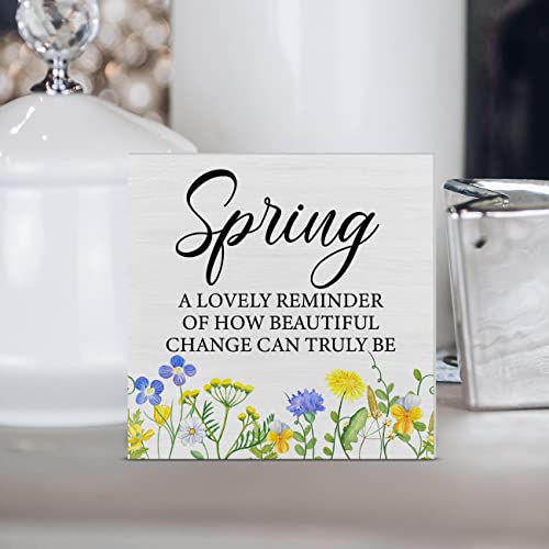 Springalovelyreminderwoodenboxsignfarmhousespringwoodboxsignartblocksdeskdecorrusticsignsforshelftabletophomedecoration5x5inch Urban Country Home Decor Spring a lovely reminder wooden box sign farmhouse spring wood box sign art blocks desk decor rustic signs for shelf tabletop home decoration 5 x 5 inch urban country home decor