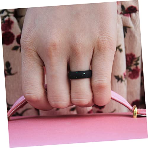 Anillos de silicona deportivos para mujer 4 piezas miniatura 7